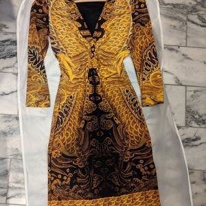 Rare Roberto Cavalli dragon dress